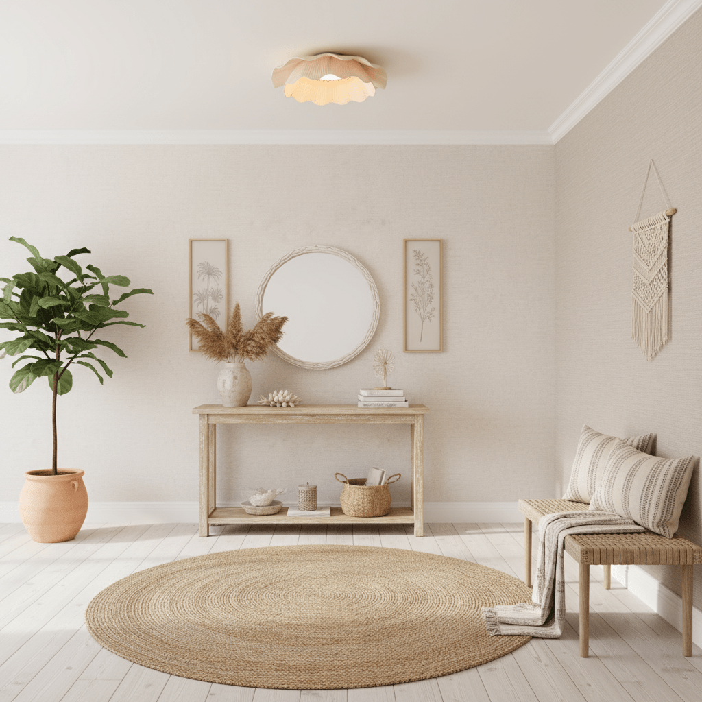 Arwen Fabric Wave Ceiling Lamp