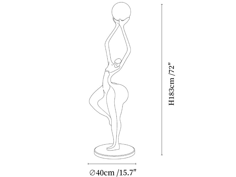 Ascend Grace Sculpture Lamp