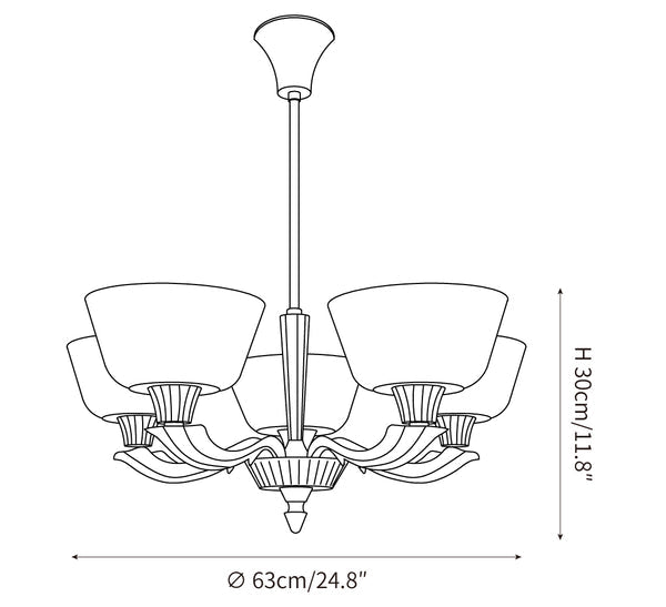 Ascher Chandelier