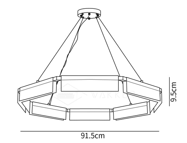 Asner LED Chandelier