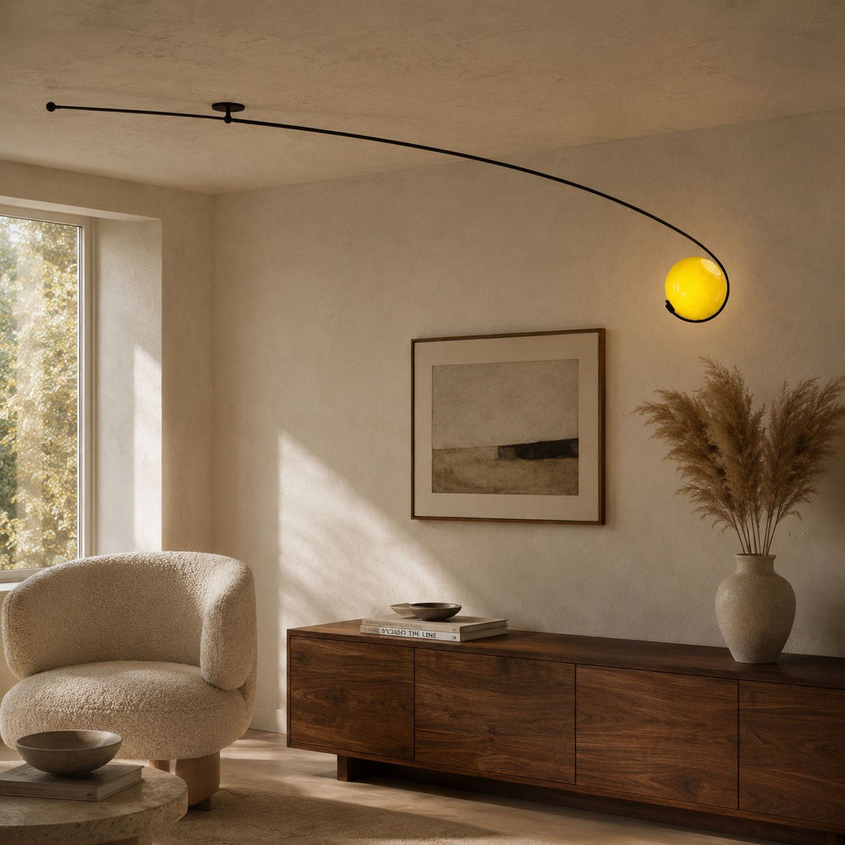 Astral Curve Ceiling Lamp