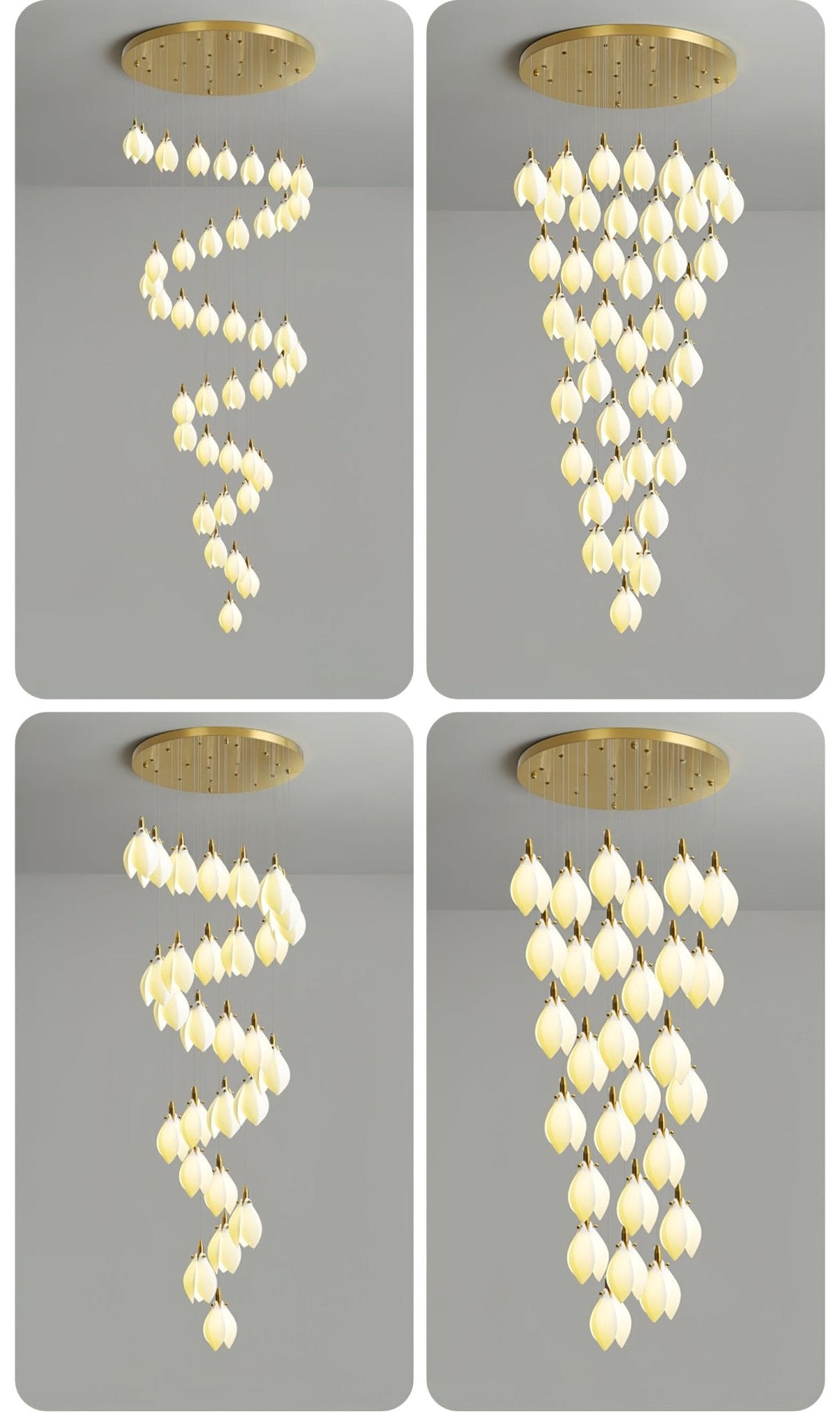 Astralis Bloom Stairs Chandelier