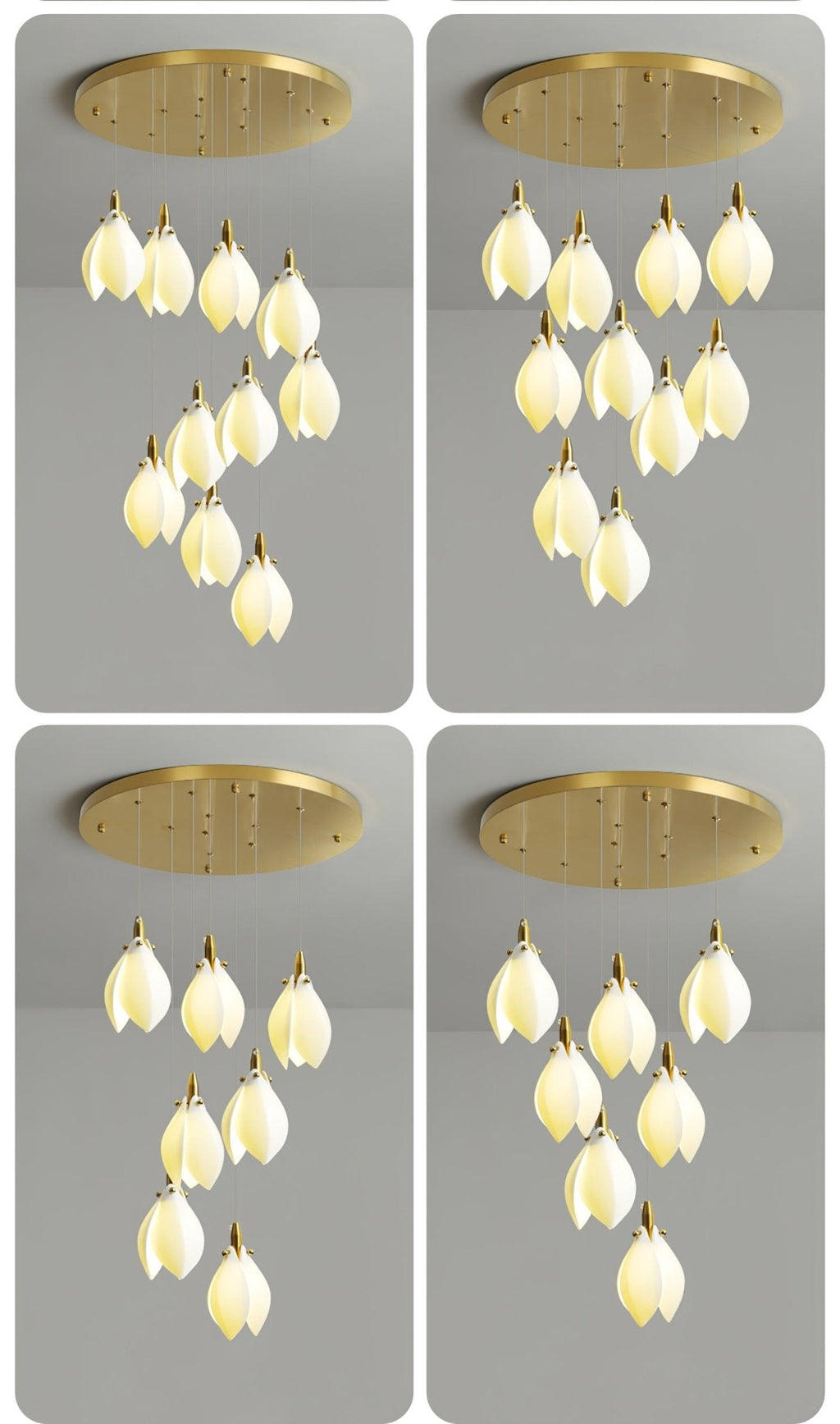 Astralis Bloom Stairs Chandelier