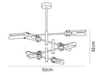 Astrid Double Chandelier