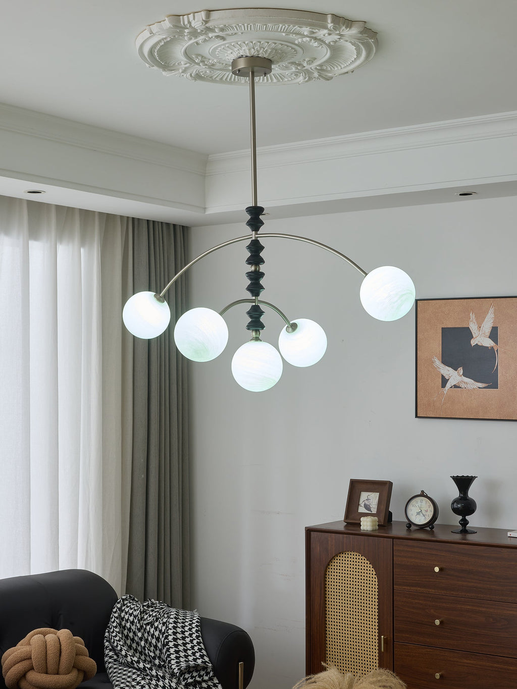 Astrium Arc Chandelier