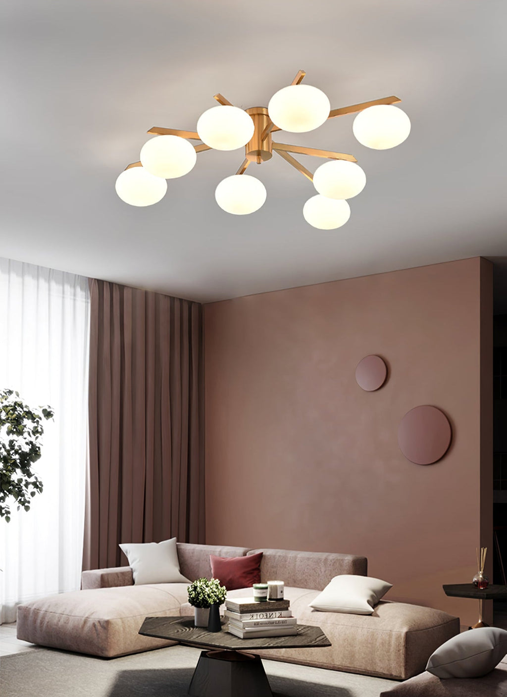 Astrora Globe Ceiling Light