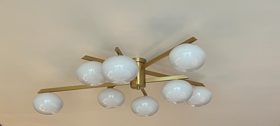 Globe Sputnik Ceiling Lamp