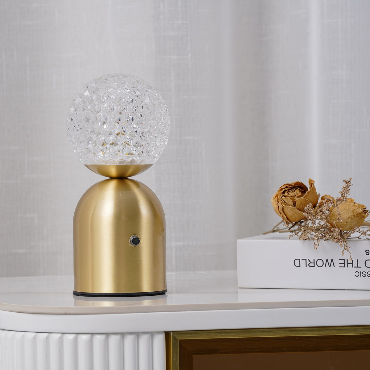 Atlas Built - in Battery Table Lamp