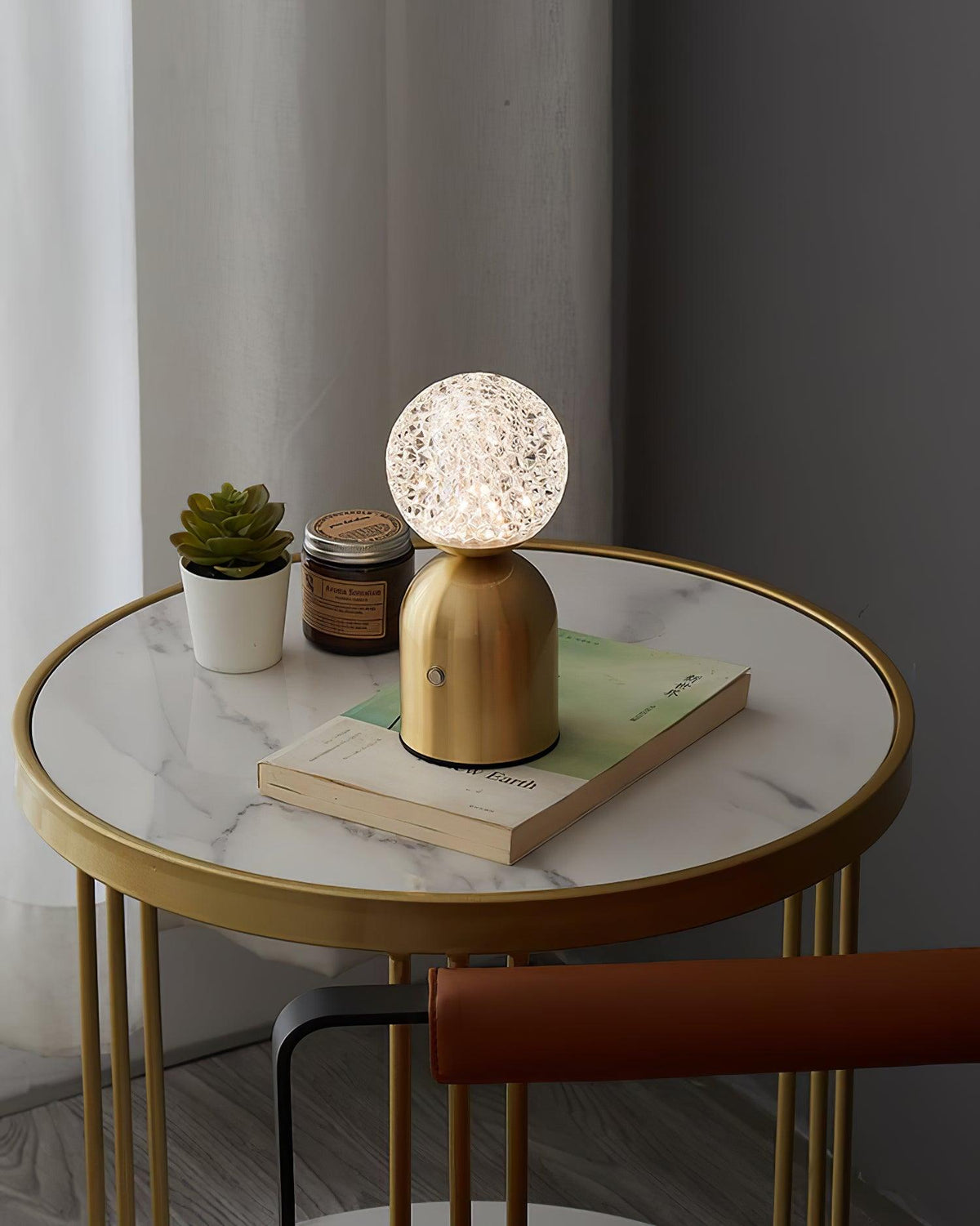 Atlas Built - in Battery Table Lamp