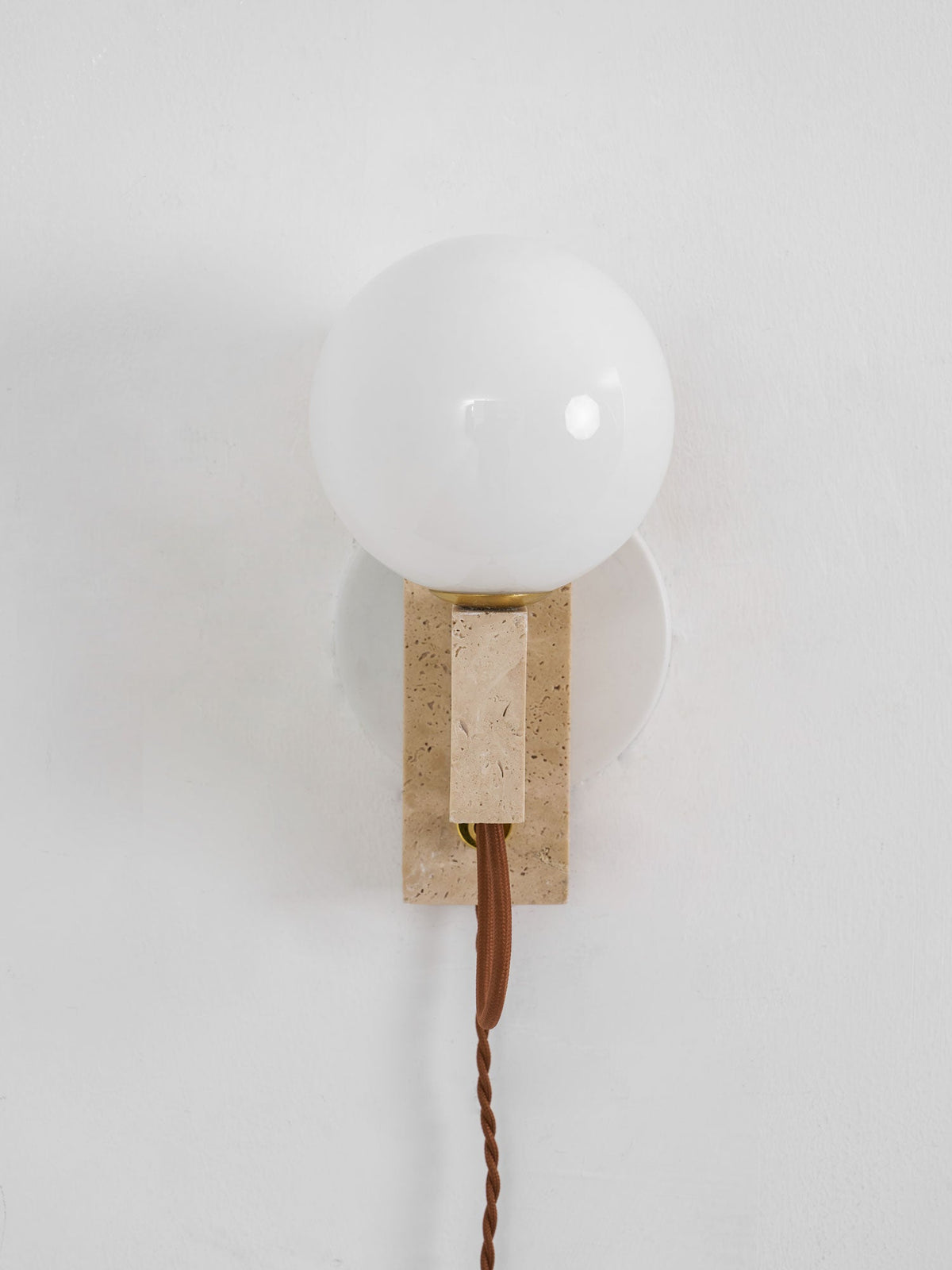 Atlas Globe Wall Sconce