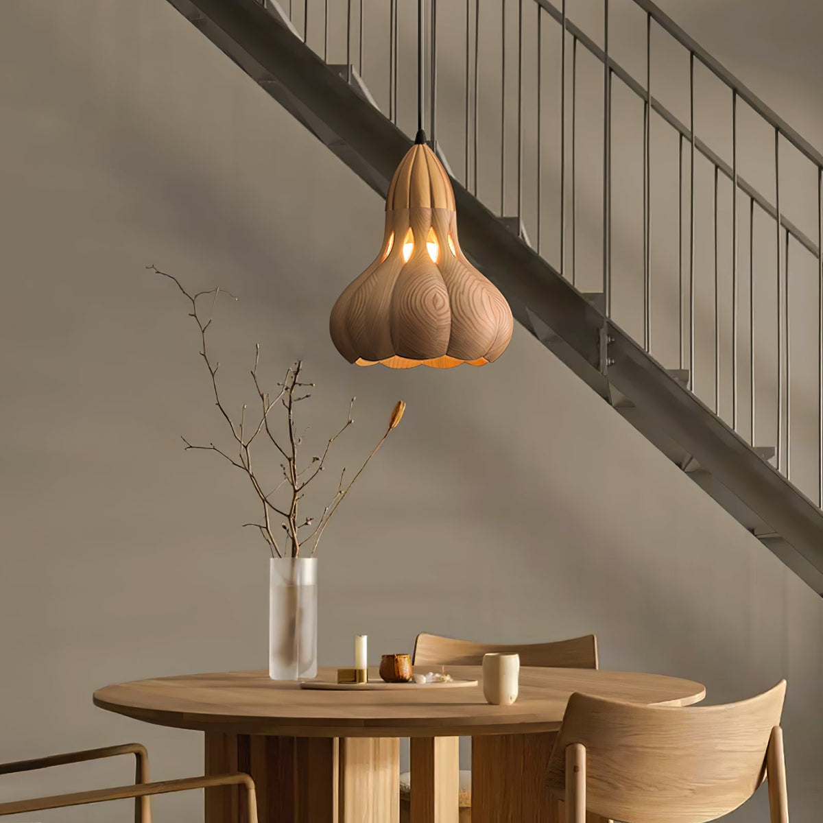Aubree Wood Pendant Lamp