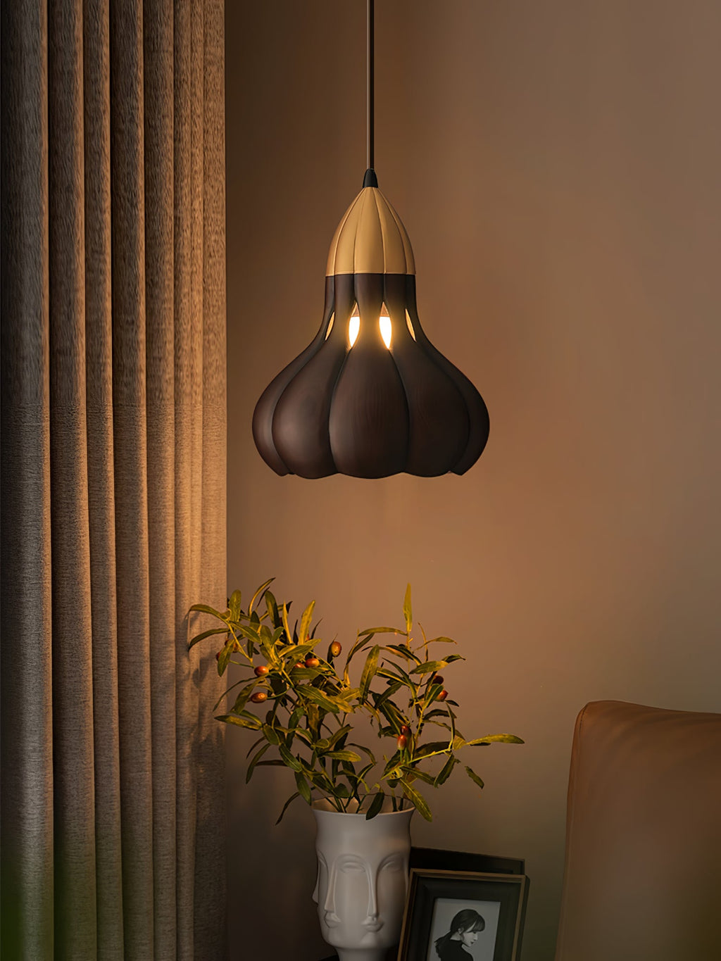 Aubree Wood Pendant Lamp