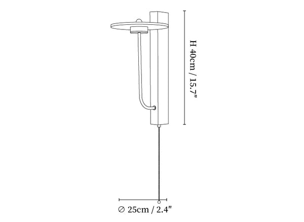 Aura Arm Wall Lamp