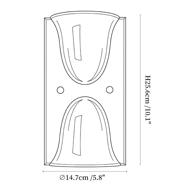 Aura Melt Wall Sconce