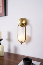 Aurea Brass Wall Light