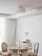 Aurelia Alabaster Ring Ceiling Lamp