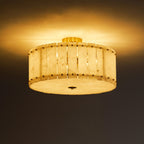 Aurelia Alabaster Ring Ceiling Lamp