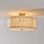 Aurelia Alabaster Ring Ceiling Lamp