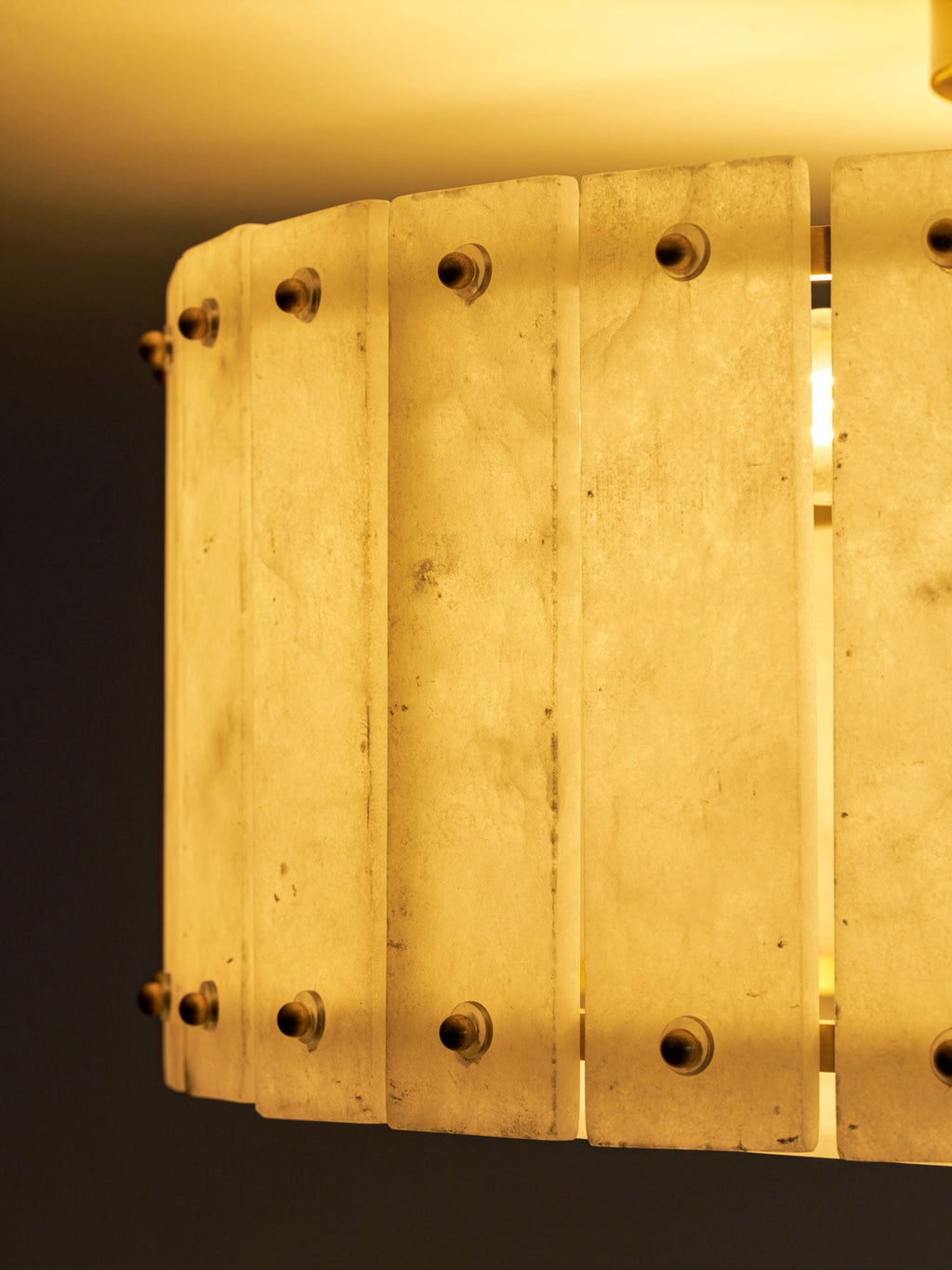 Aurelia Alabaster Ring Ceiling Lamp