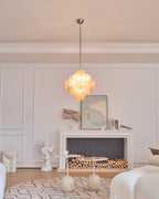 Aurelia Apricot Murano Glass Chandelier