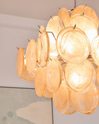 Aurelia Apricot Murano Glass Chandelier