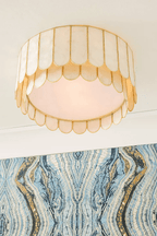 Aurelia Capiz Ceiling Lamp