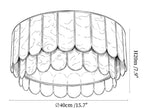 Aurelia Capiz Ceiling Lamp