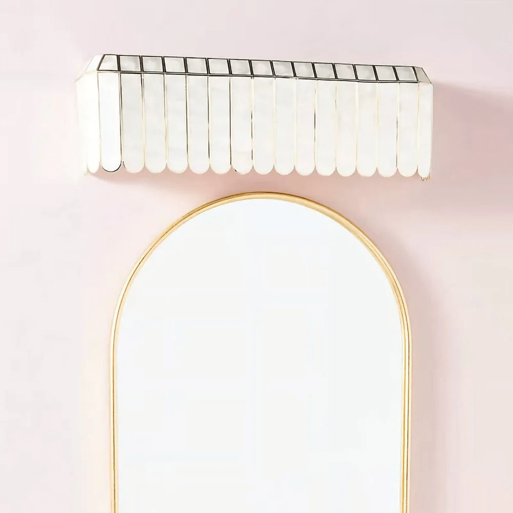 Aurelia Capiz Wall Lamp