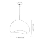 Aurelia Cloud Resin Pendant Light