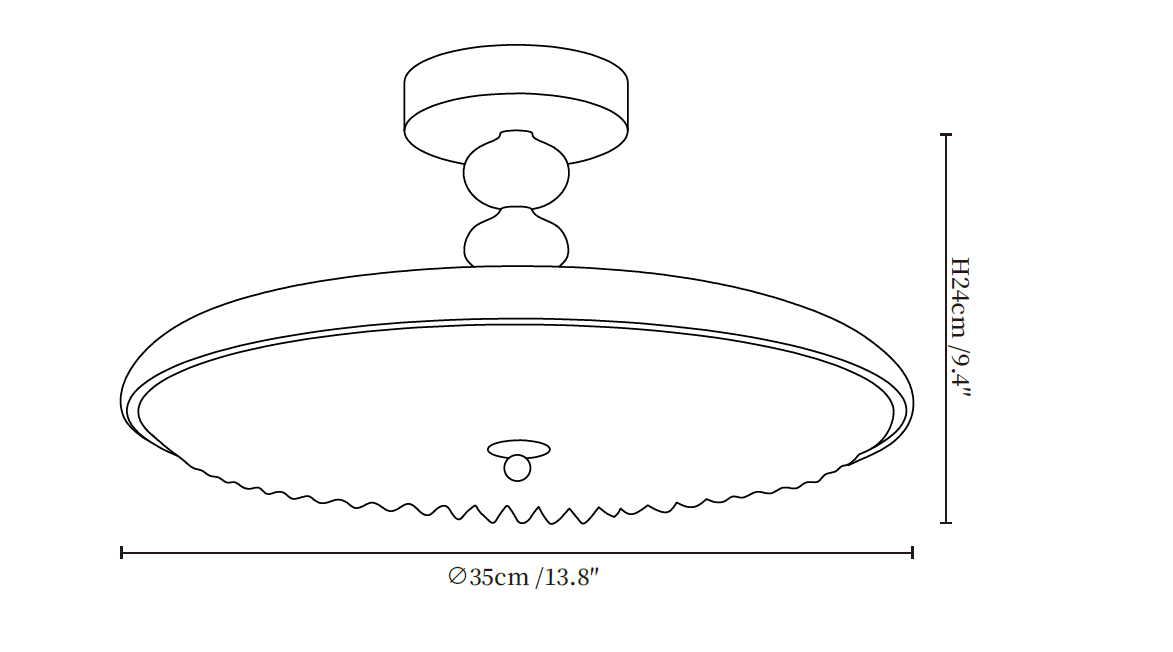 Aurelia Disc Ceiling Light