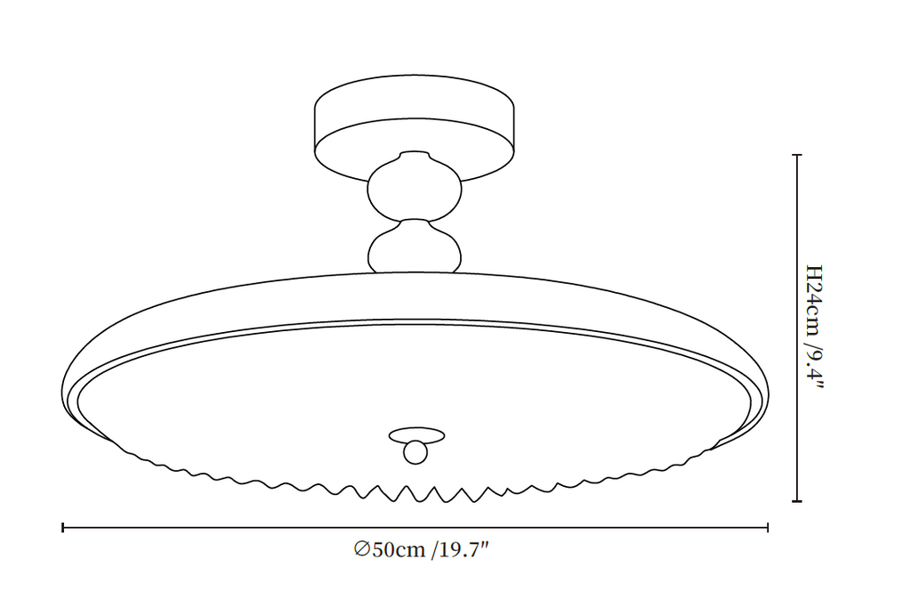 Aurelia Disc Ceiling Light