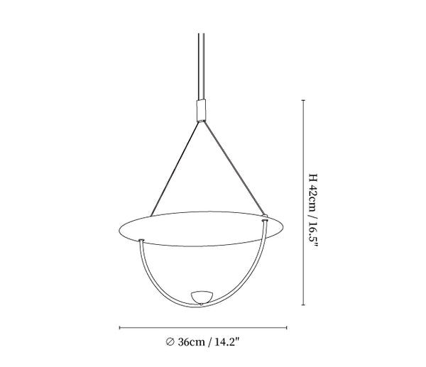 Aurelia Disc Pendant Lamp