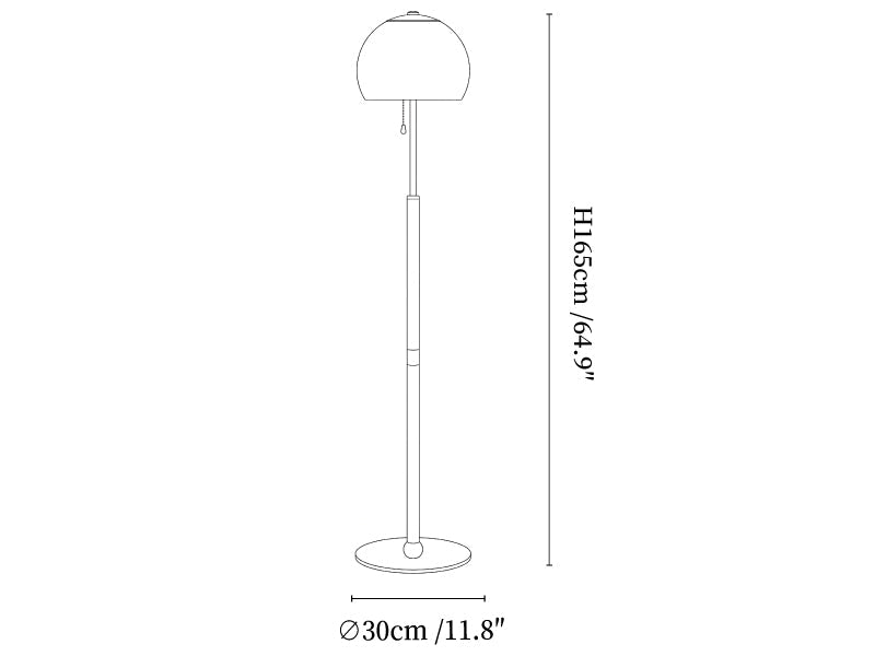 Aurelia Dome Floor Lamp