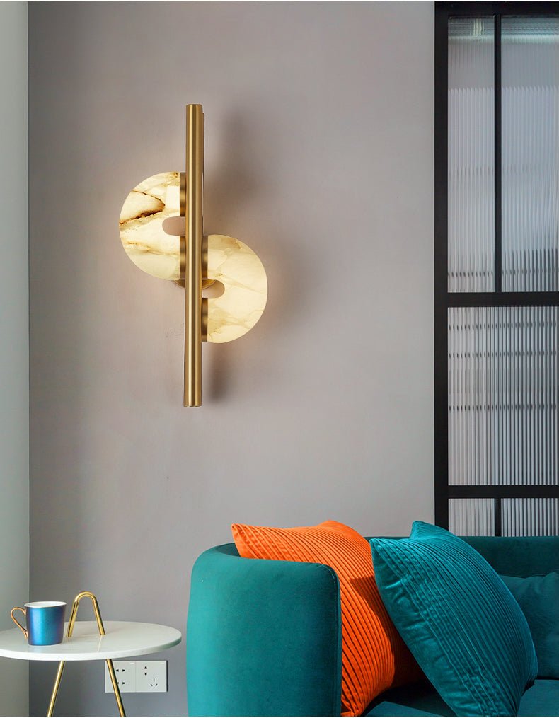 Aurelia Dual Disc Sconce