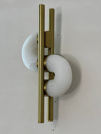 Aurelia Dual Disc Sconce
