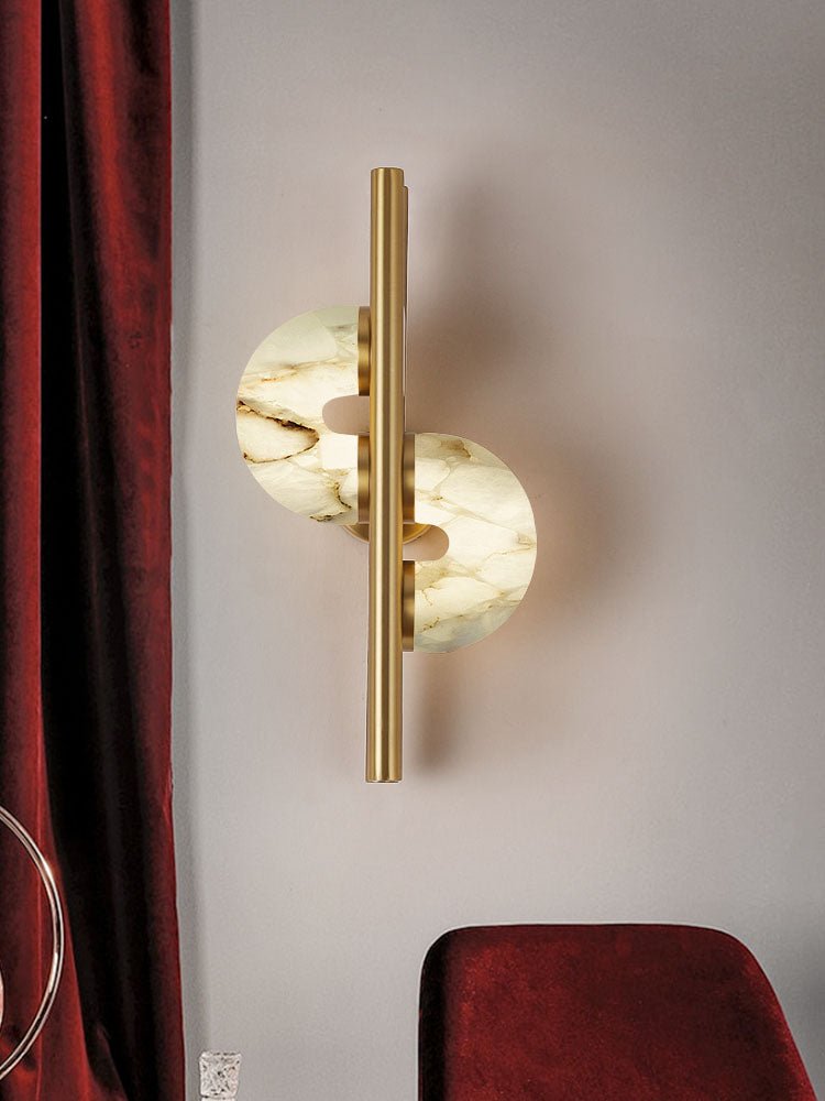 Aurelia Dual Disc Sconce
