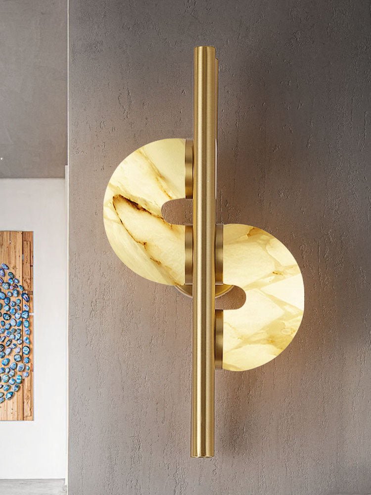 Aurelia Dual Disc Sconce