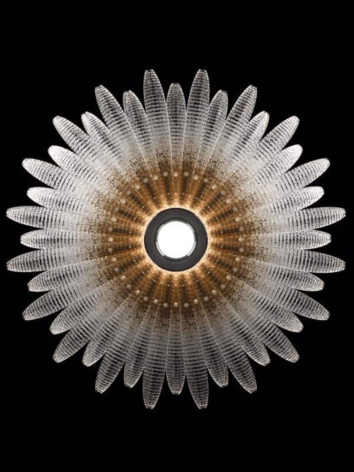 Aurelia Glass Petal Chandelier