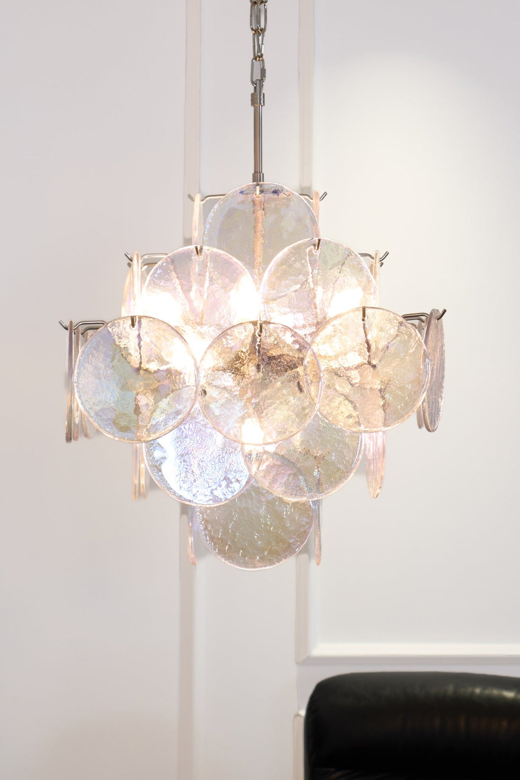 Aurelia Iridescent Murano Chandelier