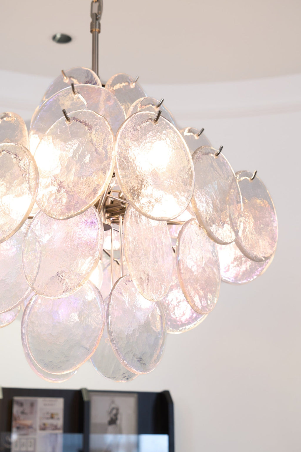Aurelia Iridescent Murano Chandelier