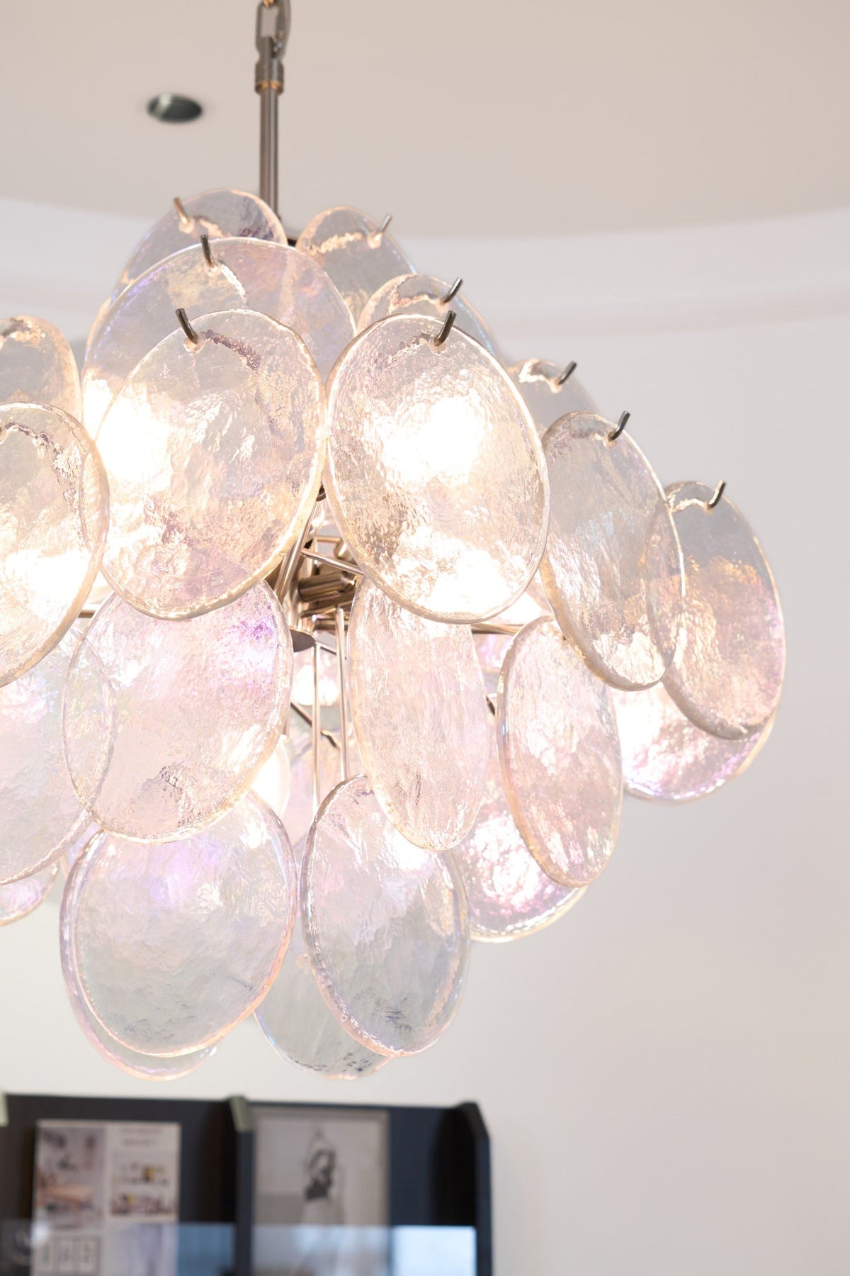 Aurelia Iridescent Murano Chandelier