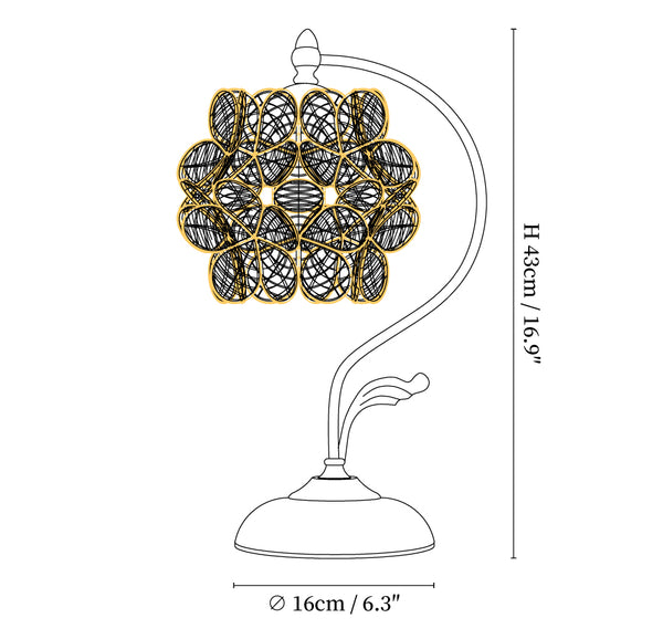 Aurelia Leaf Table Lamp