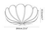 Aurelia Natural Fiber Petal Ceiling Light