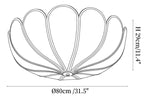 Aurelia Natural Fiber Petal Ceiling Light