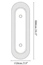 Aurelia Perforated Alabaster Wall Sconce