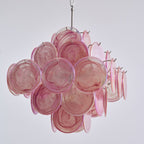 Aurelia Pink Murano Glass Chandelier