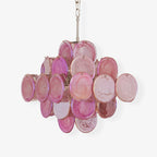 Aurelia Pink Murano Glass Chandelier