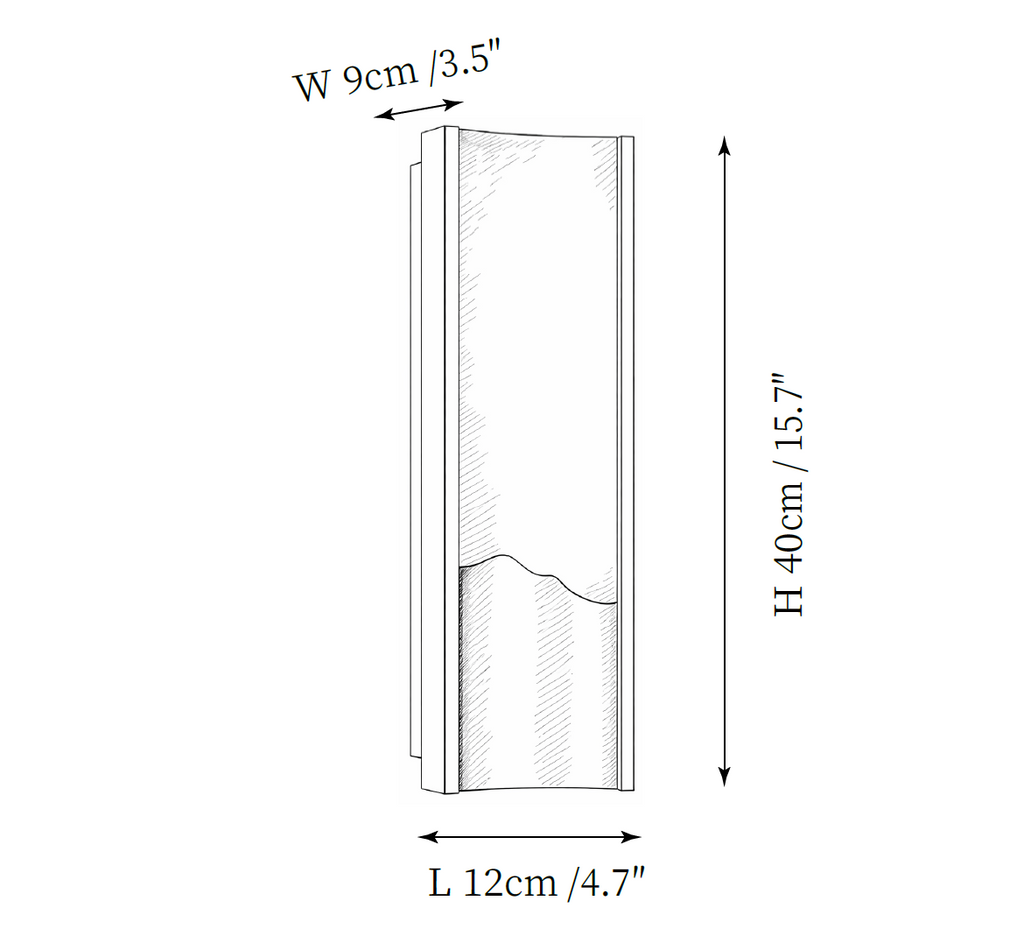 Aurelia Vein Alabaster Wall Light