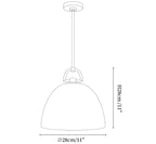 Aurelian Alabaster Dome Pendant Light