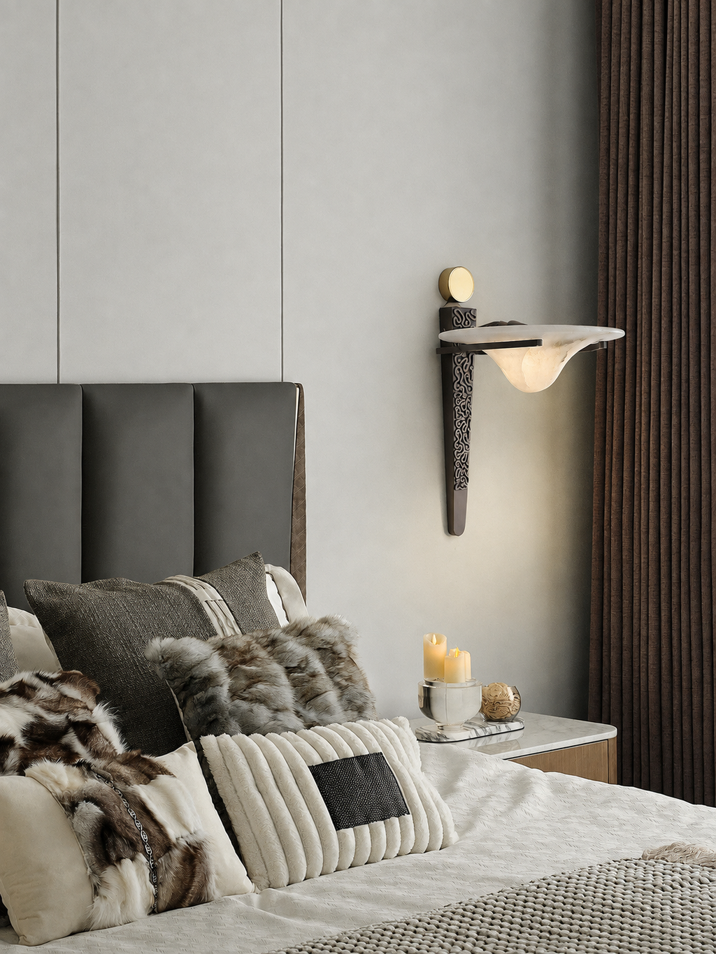 Aurelian Crest Wall Sconce